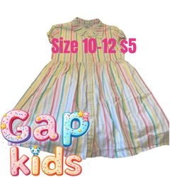 GAP KIDS DRESS 👗 GREAT CONDITION SIZE 10-12 M18 042426❤️❤️