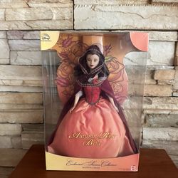 Barbie Disney 2000 AUTUMN ROSE BELLE Enchanted Seasons Doll Second In Series  New  Mattel