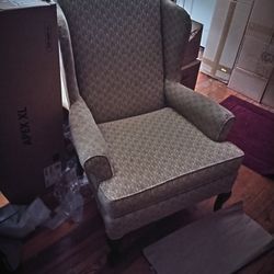Vintage Best High Back Chair