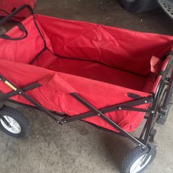Red Super Cute Wagon Very Lightly Used