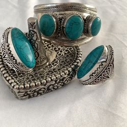 Adjustable Cuff Bracelet Sets 