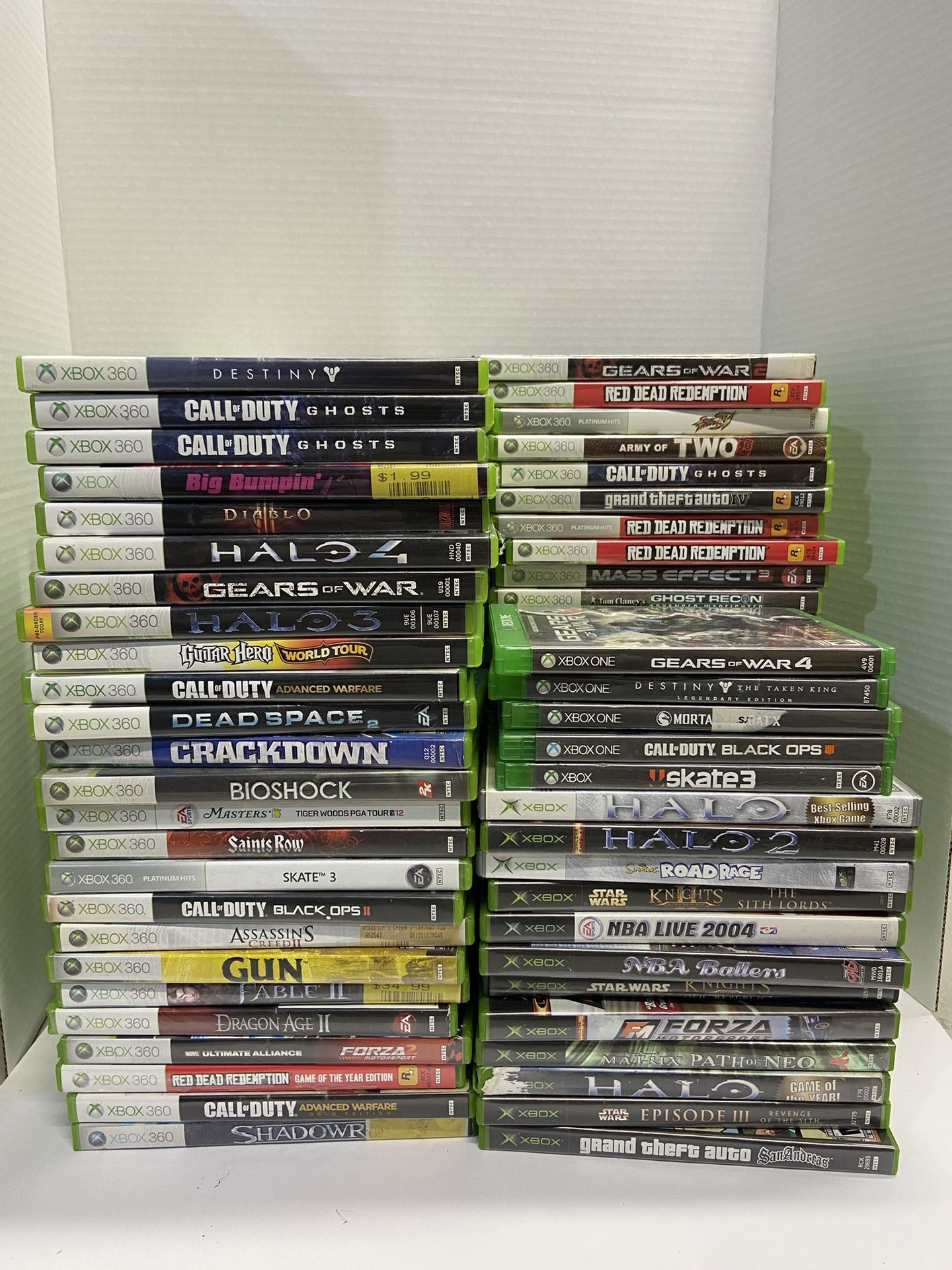 Xbox 360, Xbox, Wii and Wii U Games For Sale. Message For Price And Availability.  