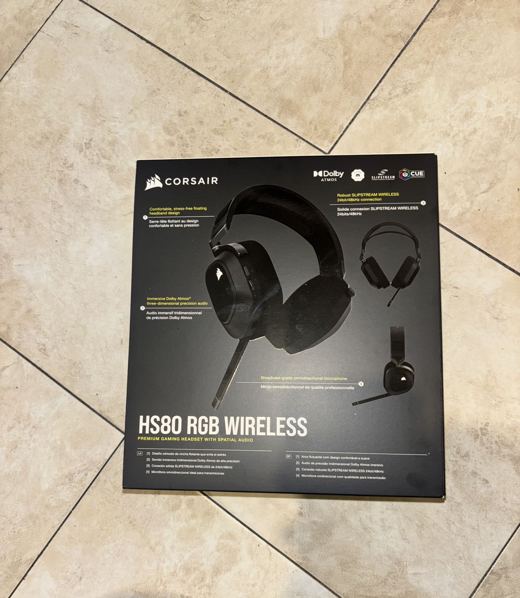 CORSAIR HS80 WIRELESS HEADSET