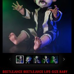 NEW! 2024 NECA Life-Size Baby Beetlejuice 1:1 Prop Replica Doll