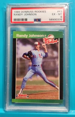 1989 Donruss Rookies Randy Johnson 