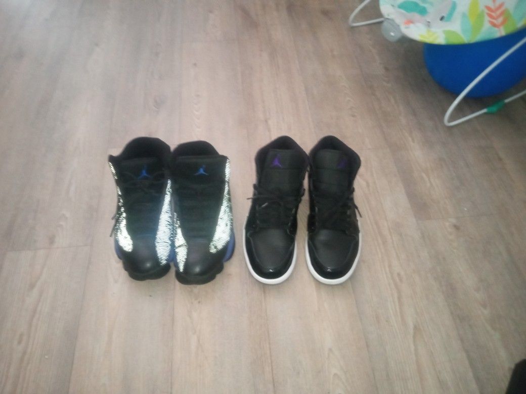 Jordan 13's & Jordan 1's 2-for $200