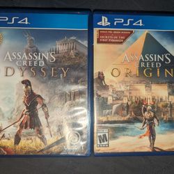 Assassin's Creed Origins And Odyssey PS4 