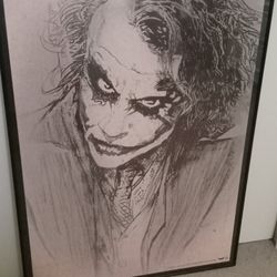Heath Ledger (Joker) Frame