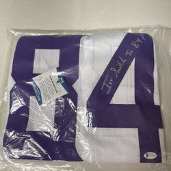 Signed Irvy Smith Jr Jersey 