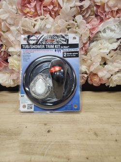 DANCO
1-Handle Valve Tub and Shower Faucets Trim Kit in Matte Black for Moen (Valve Not Included)