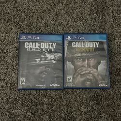 Call Of Duty Ghost & Call Of Duty WW2