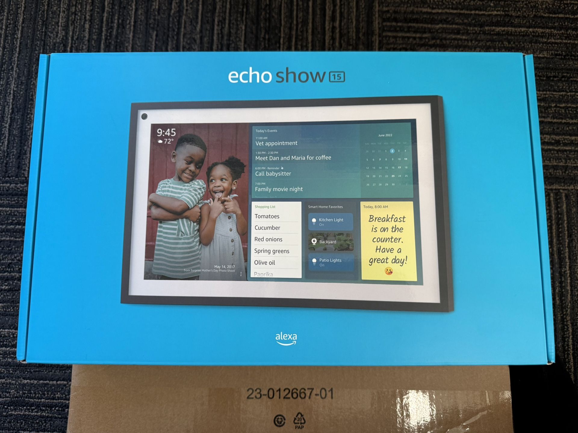 Amazon Alexa Echo Show 15 1st Generation 