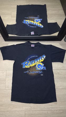 Vintage 1990s Los Angeles Rams NFL Single Stitch Shirt