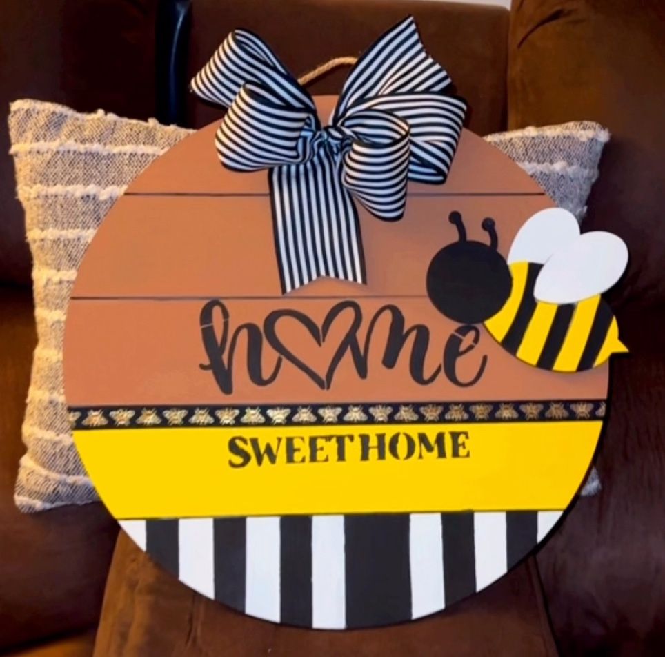 Homemade Door Hanger