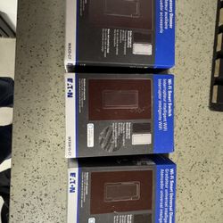 3 New In Box Eaton Wi-Fi Smart Universal Dimmer