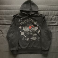 PacSun Forever Skull Hoodie -size Large