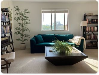Thomasville Emerald Green Sofa