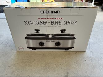 Slow Cooker +Buffet Server  2.5 qt