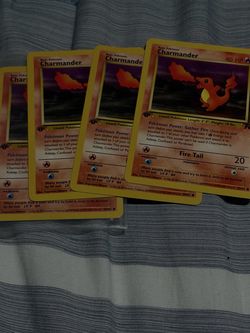 1st edition team rocket charmanders