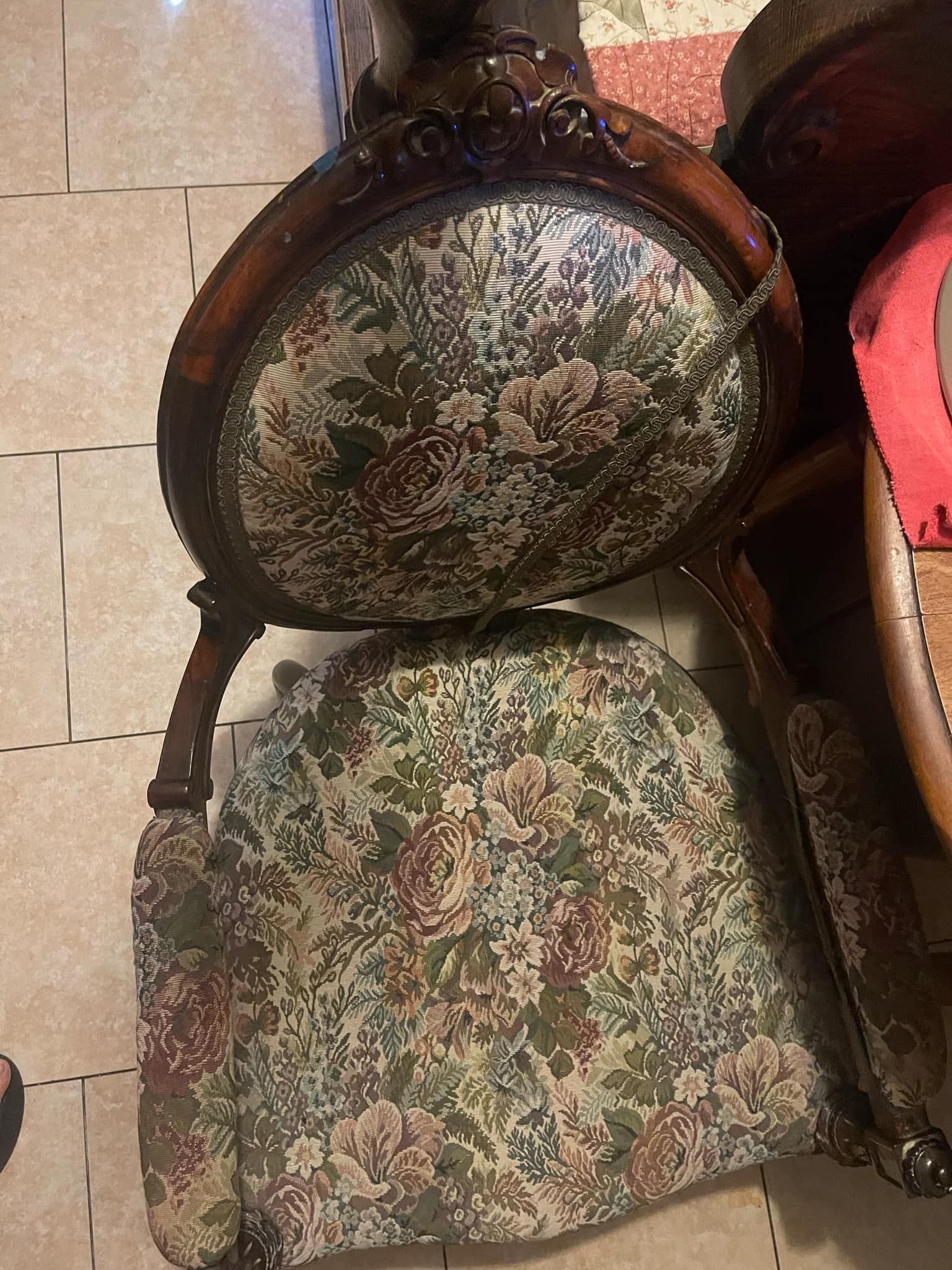 Sale Antique French Provincial Accent Chair