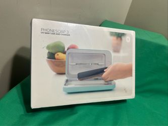 PhoneSoap 3 UV Smartphone Sanitizer and Universal Charger - Silver