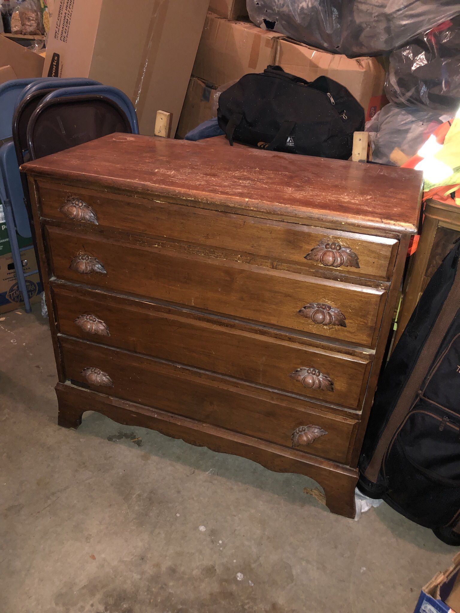 Antique  Dresser 4 Draws 