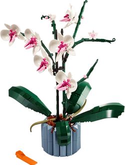 Built Orchid Lego