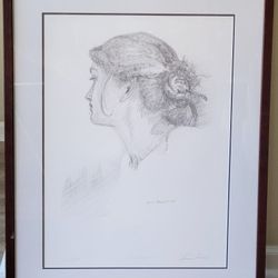 Harris Meisel La Bella Donna 1993 Hand Signed 15/50 AP Lithograph 25x31
