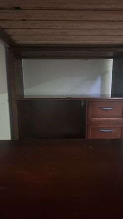 Vintage turkish wood bed