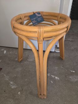 NEW Rattan/ Wicker Plant Stand $29