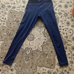 Women Leggings Dark Blue Size XS