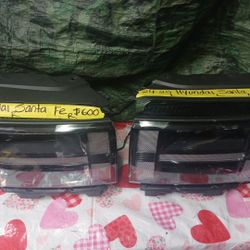 2024-25 Hyundai Santa Fe Left And Right Headlight Pair 
