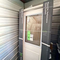 Masonite Performance Winslow Craftsman 36x80 Right Hand Inswing Door