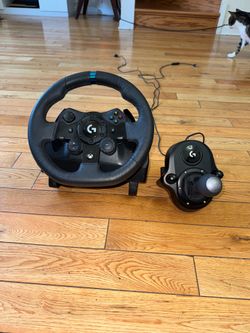 Logitech G923 steering wheel setup (PC/Xbox)