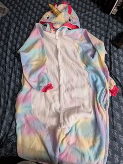 Unicorn Onesie Adult Size Large