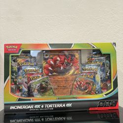 Pokémon Incineroar EX & Torterra EX Special Collection 