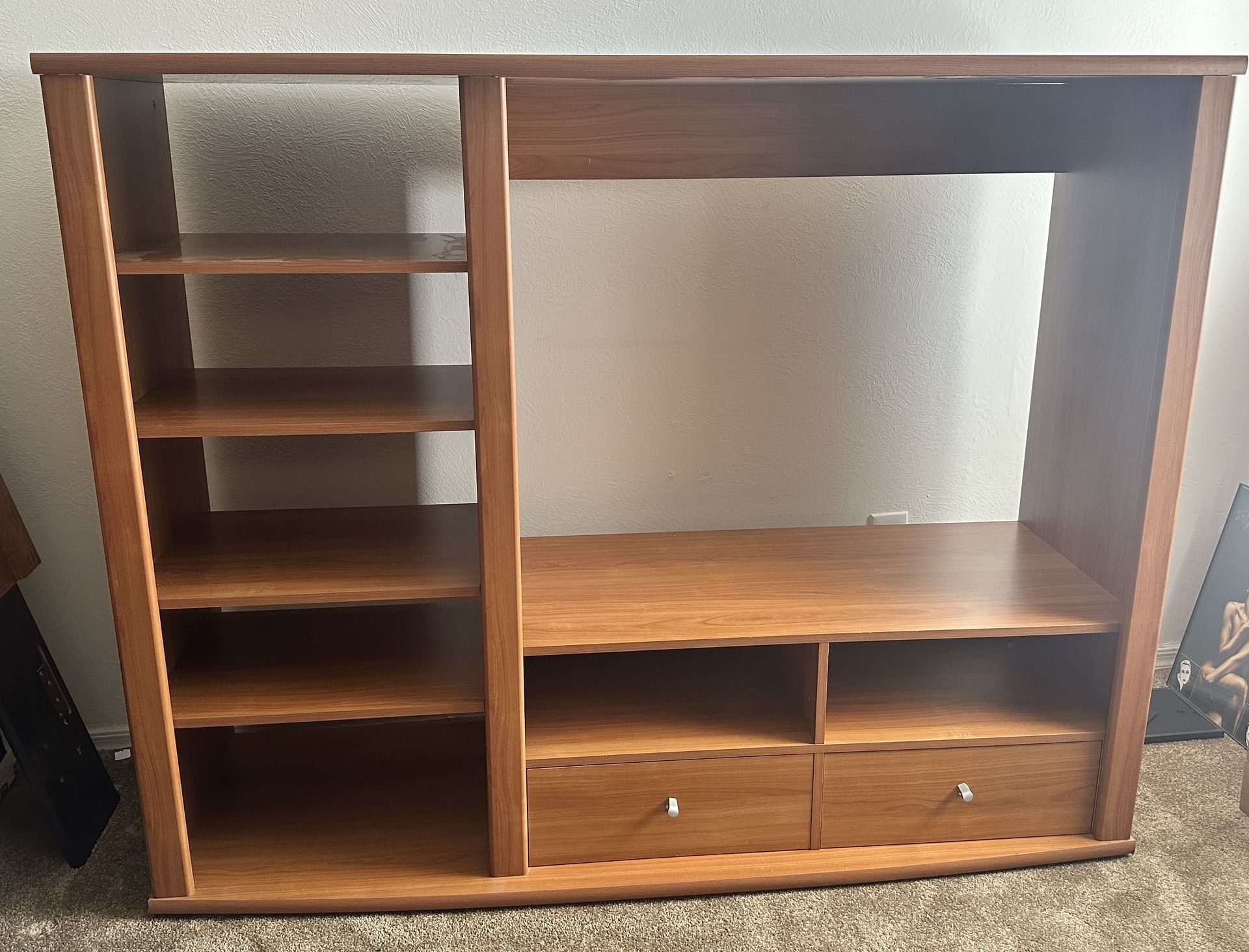 Copenhagen Teak Entertainment Cabinet