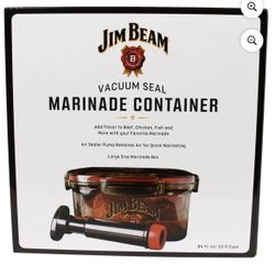 Jim Bean Vacuum Seal Quick Marinade Box