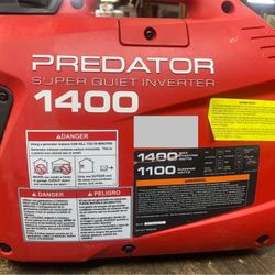 Harbor Freight  Predator Super Quiet Inverter 1400