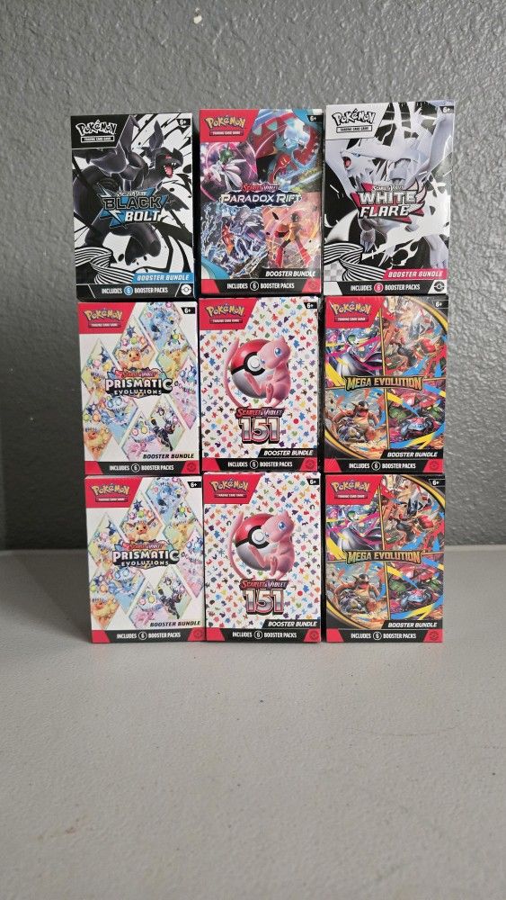Pokemon Booster Bundles 