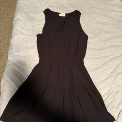 Universal Thread Black Sleeveless Midi Dress Size XL