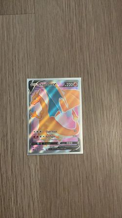 Holographic charizard v(cash only)