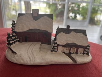 Rockwell,s Home For Holiday Collection, CHRISTMAS EVE AT THE STUDIO