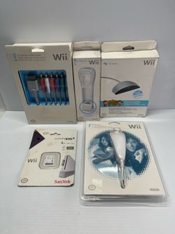 Nintendo Wii Factory Sealed Collectibles & More