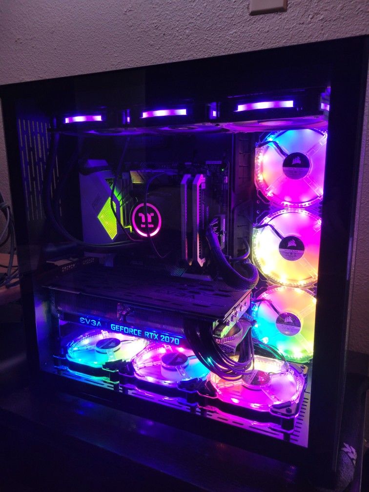 custom built PC (2070 super,  i7 8700k)