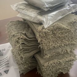 Sage Color Linen Napkins