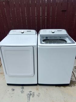 Samsung washer & dryer set