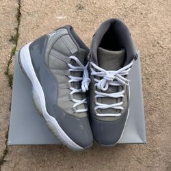 Cool Grey Jordan 11s Size 10.5