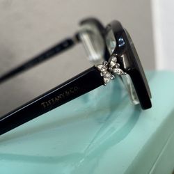Tiffany & Co. Navy Frames with Swarovski Crystal Details