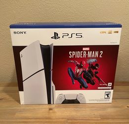 PlayStation 5 Disk Slim  1 TB Marvel Spider-Man 2 Bundle